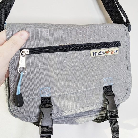 Y2K Mudd Mini Cargo Messenger Bag - Picture 12 of 14